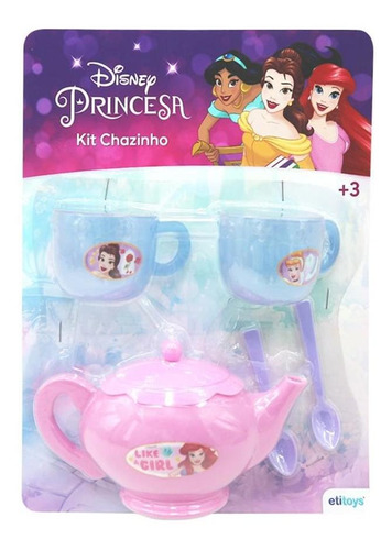 Brinquedo Para Criança Jogo De Chá Infantil Princesa 5 Peças